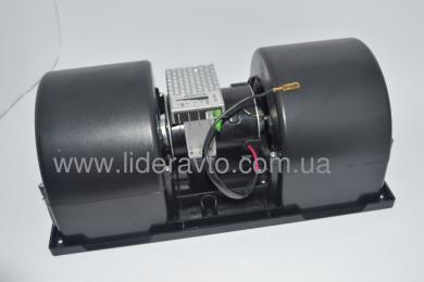 Мотор обдуву лобового скла ТАТА 613, ЕТАЛОН, I-VAN, БАЗ в корпусі 24 В 270754740101