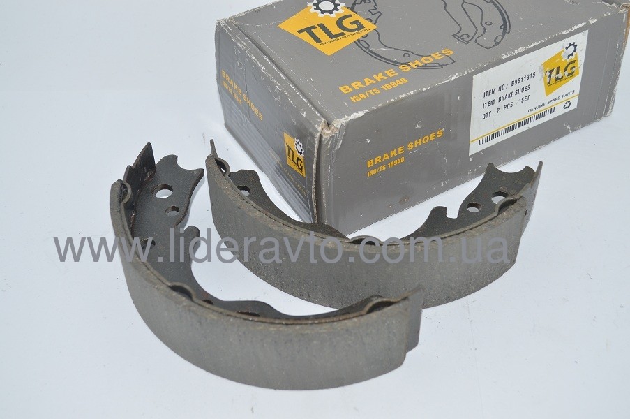 Колодка гальмівна ручника БОГДАН А-091/А-092, ISUZU комплект, TLG 8970202502