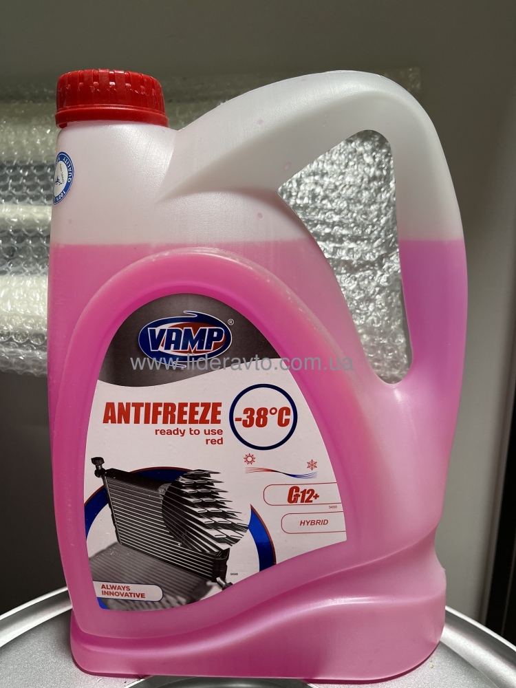 Антифриз ВАМП А-40 5л червоний G12+