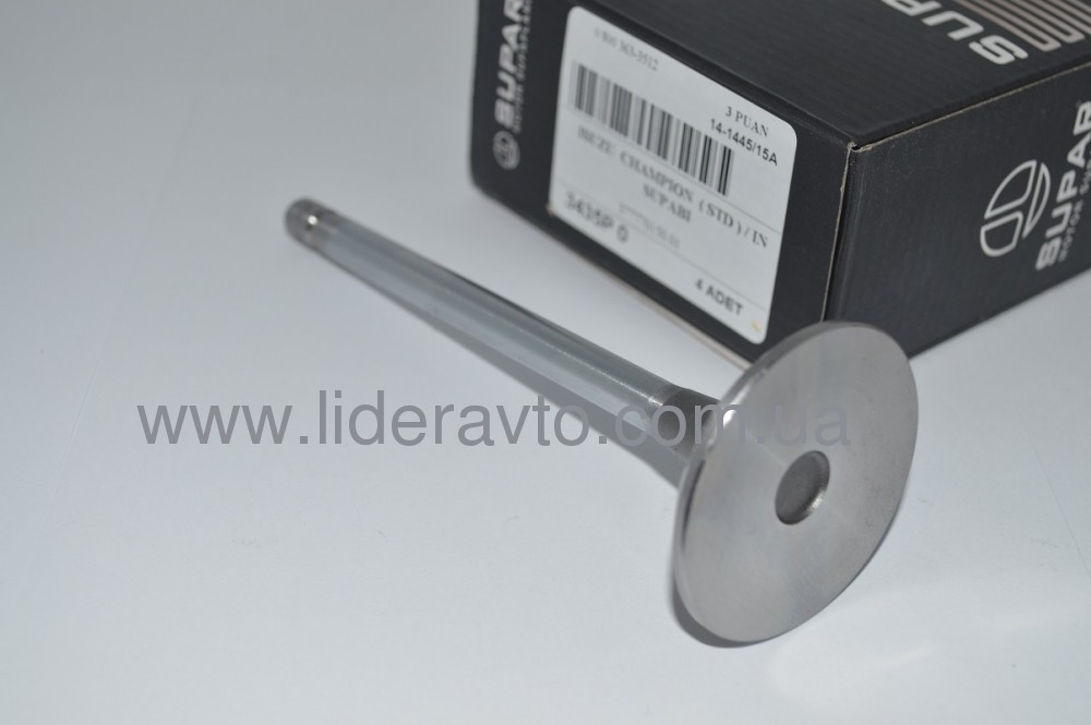 Клапан впускний 4HG1/4HG1-T/4HF1 БОГДАН А-091/А-092, ISUZU NQR71 Туреччина 8971713980