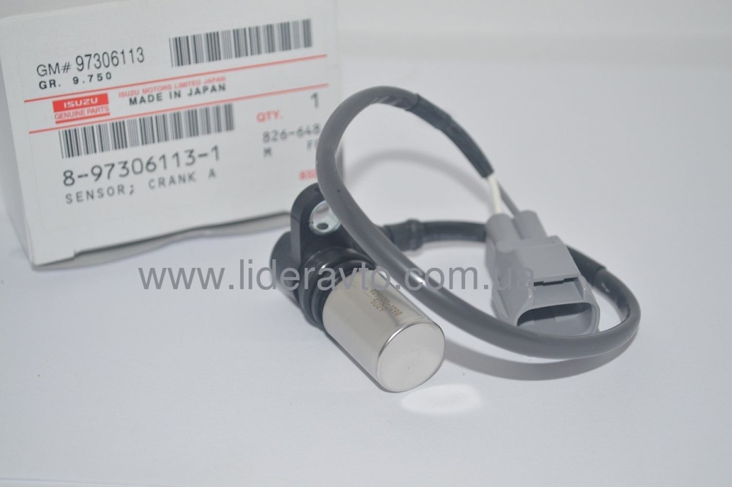 Датчик колінвала (тахометра) Атаман 4HК1 ISUZU NQR 75 Богдан Є-3 Оригінал 8973061131