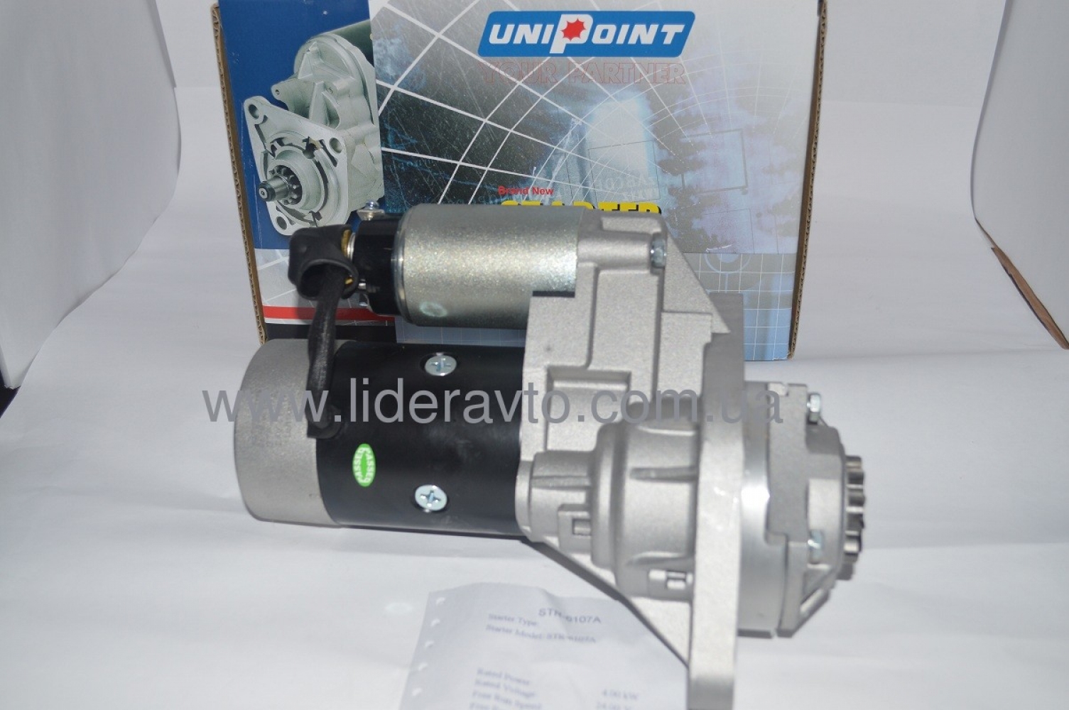 Стартер Богдан, ISUZU 24v 4кв UNIPOINT