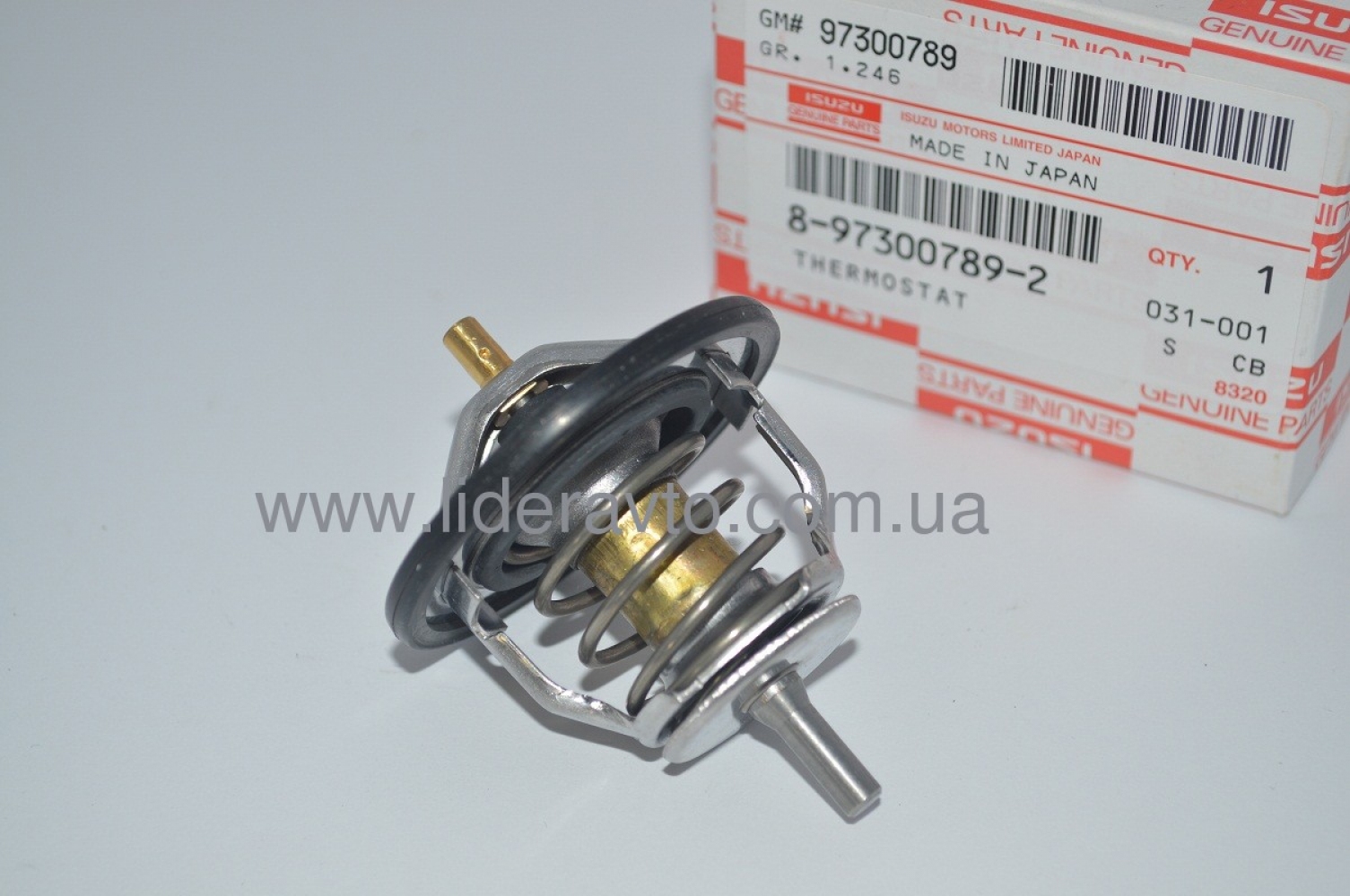 Термостат ISUZU АТАМАН БОГДАН (82°С) Оригінал 8973007893