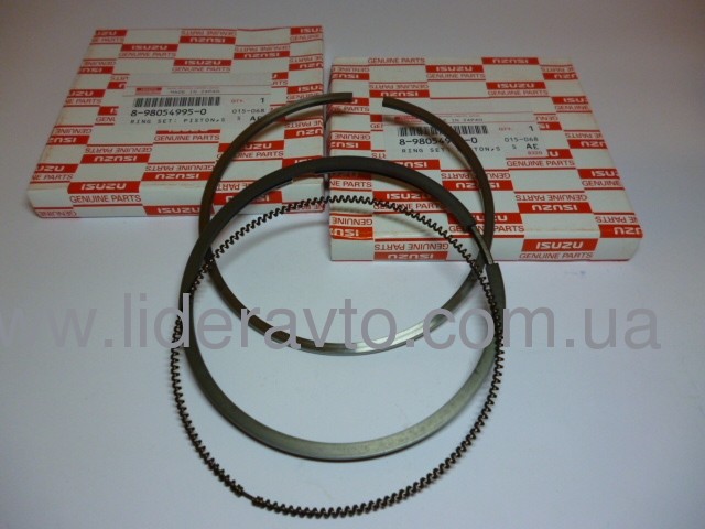 Кольцо поршневое ISUZU 4HG1, 4HG1-T, Богдан А-091, А-092 АТАМАН  оригинал 8980549950