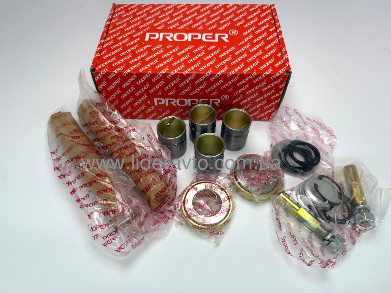 Шкворня ТАТА 613, Еталон, I-van, БАЗ PROPER (к-т) стд 885433190709