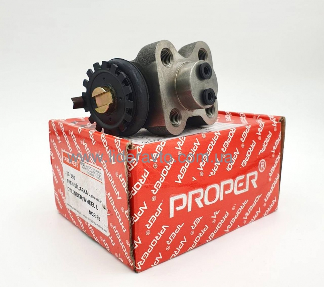 Циліндр гальмівний задній БОГДАН, ISUZU E-I без прокачування L, PROPER 8973322240