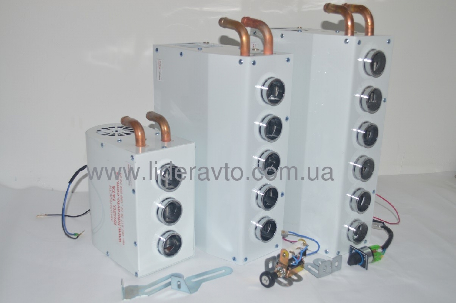 Обігрівачі салону автобуса 24в