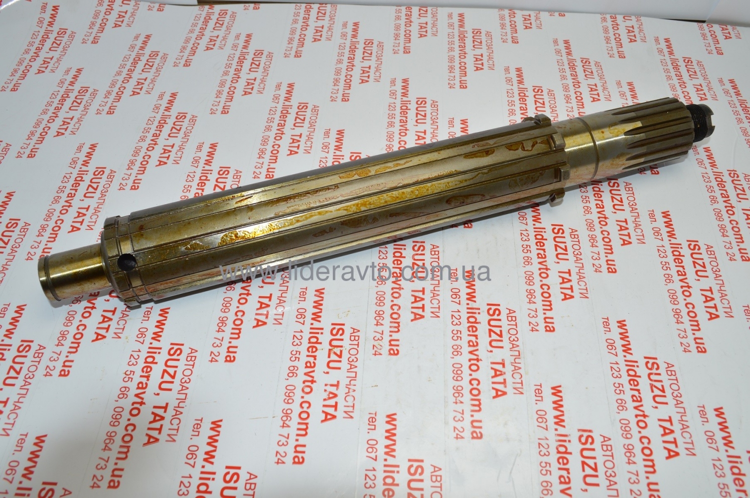 Вал вторичный Тата, Эталон, I-van БАЗ Е-2 (длина под подшипник 38mm) 250526207903