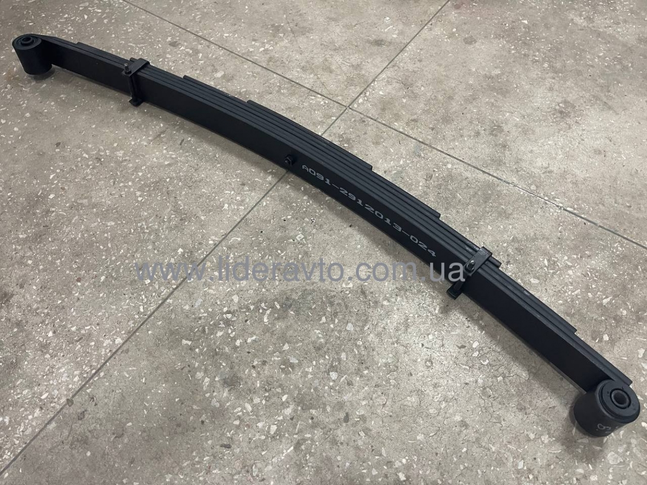 Ресора БОГДАН, ISUZU, АТАМАН задня з втулками A091-2912013-01 Туреччина