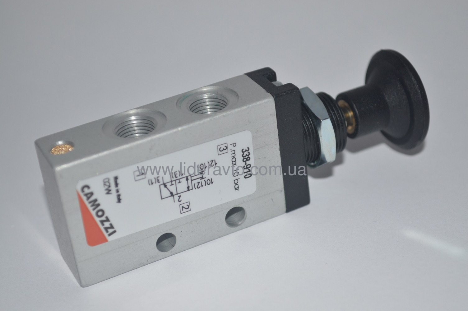 Пневмораспределитель  Богдан, Эталон аварийного открывания двери CAMOZZI 338-910 