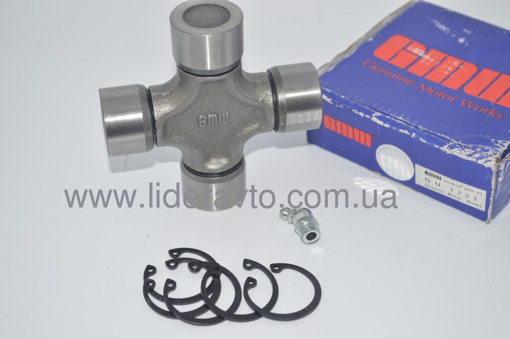 Хрестовина карданного валу Е-2 33х104 (велика) GMW