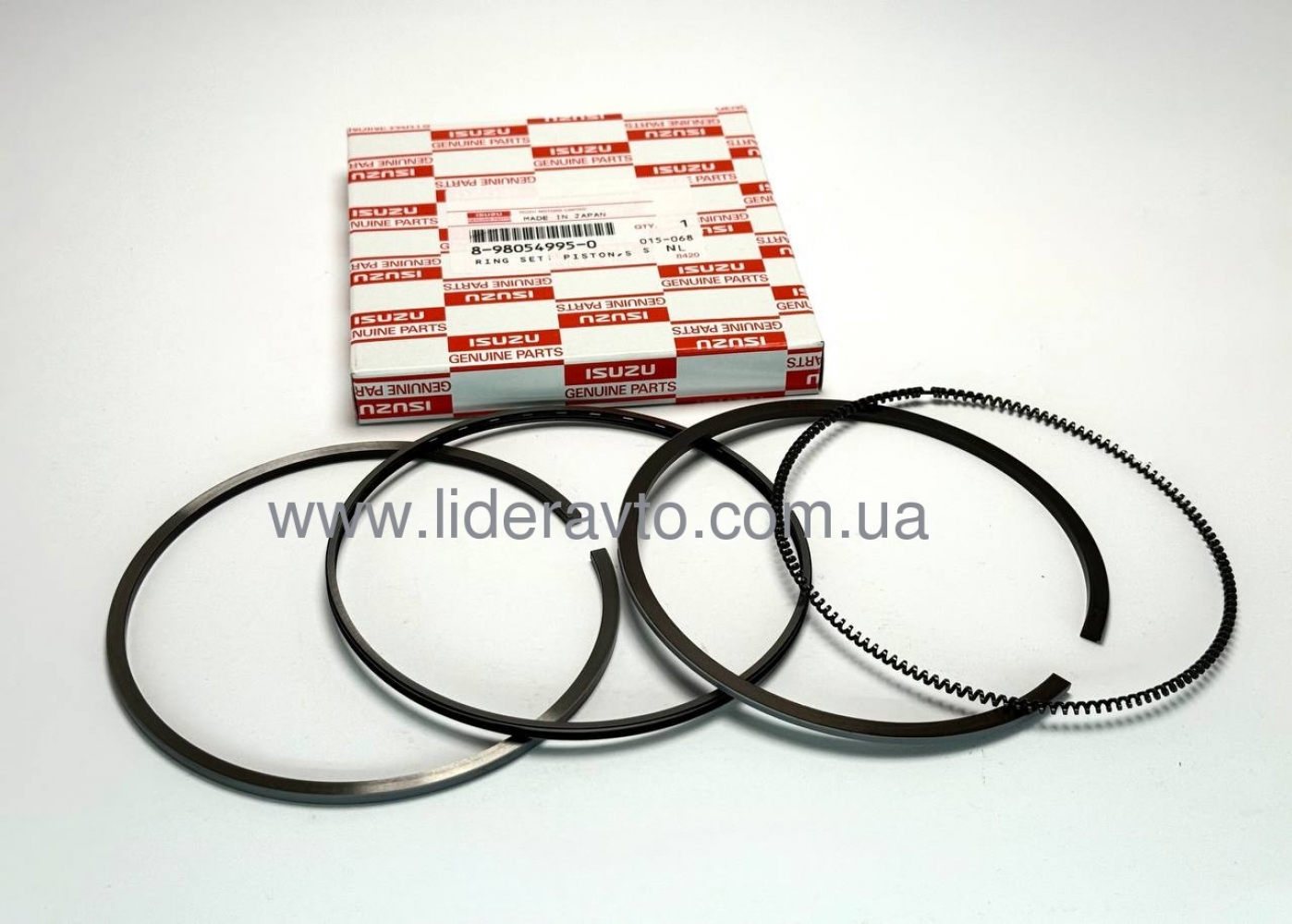 Кільця поршневі ISUZU, БОГДАН 4HG1/4HG1-T, АТАМАН 8980549950