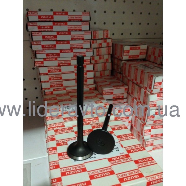 Клапан выпускной АТАМАН 4НК1 Богдан Евро-3/Евро-4/Евро-5, ISUZU NQR90/NPR75 оригинал 8972098763