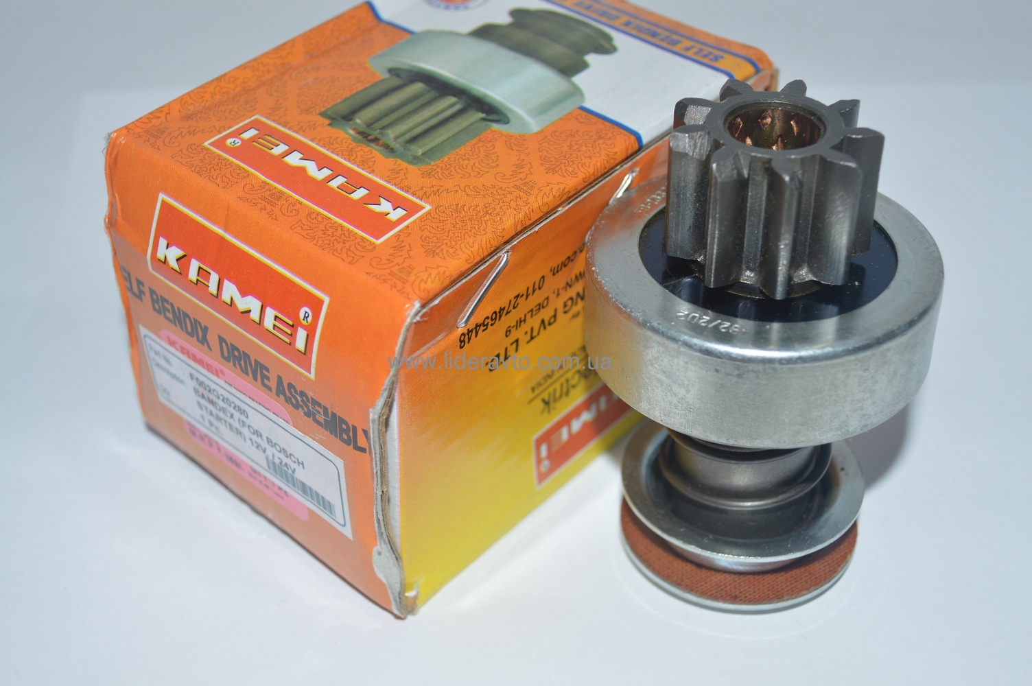 Привід стартера Еталон, TATA, I-Van, БАЗ Bosch 12/24в F002G20280 ZEN