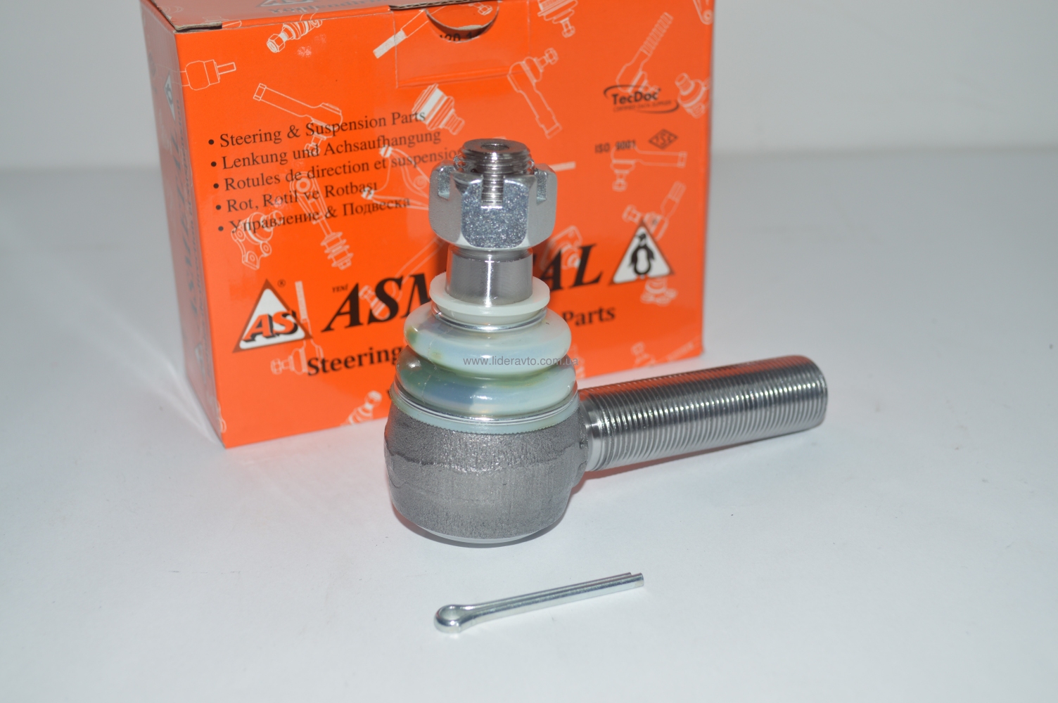 Наконечник рулевой тяги ТАТА 613 ЭТАЛОН ИВАН левый ASMETAL (д20)