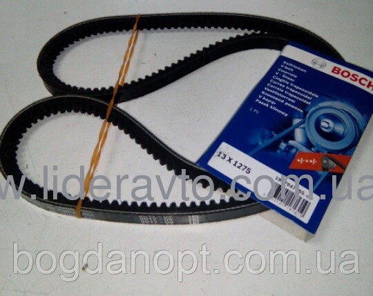 Ремінь генератора(помпи) Еталон 13 X1275 ТАТА 613 EII, EII Bosch 252520156305