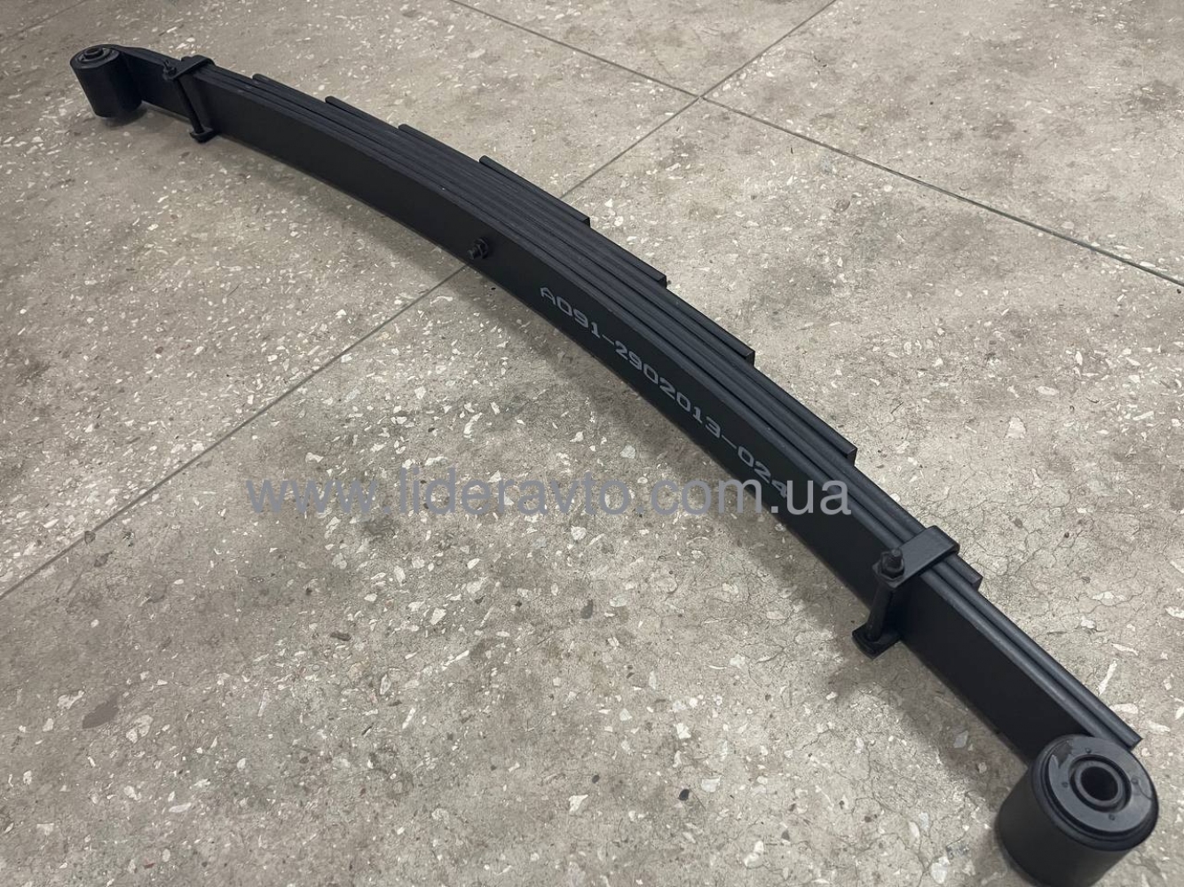 Ресора передня ISUZU NQR90/NPR75/NQR71 БОГДАН Ataman, з сайлентблоками 8971344060