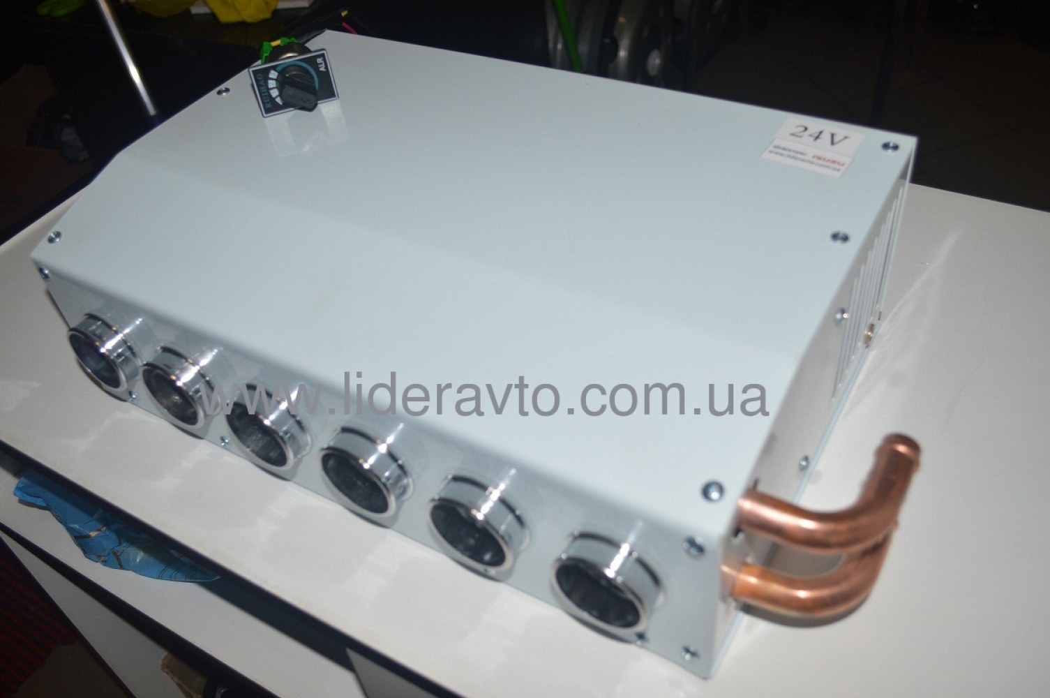 Пічка салону Богдан Атаман 24в 6 сопел металевий корпус