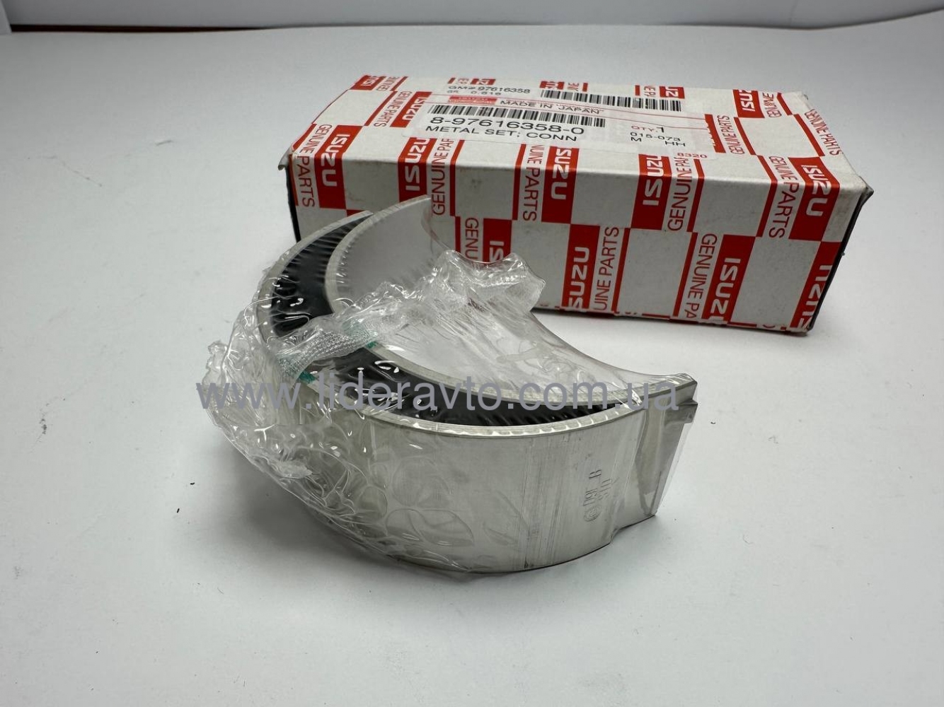 Вкладиші шатуна ISUZU 4HK1 6HK1 6HH1 ISUZU оригінал 8976163580 стд (шт)