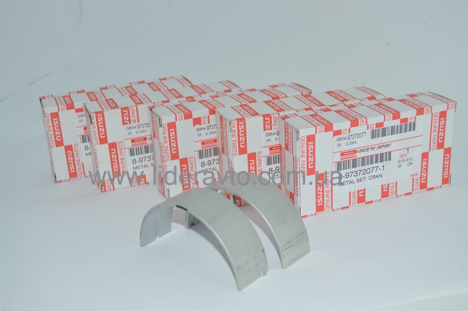 Вкладыши коренные 4HG1/4HG1-T/4HE1/4HK БОГДАН А-091/А-092, Ataman Е-3/Е-4/Е-5, ISUZU (шт )