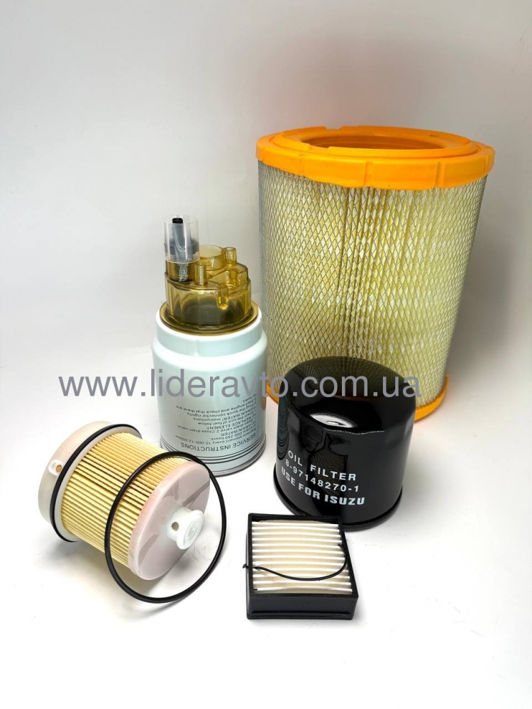 Фільтра БОГДАН ISUZU АТАМАН Е-4/Е-5 (к-т) 5876101170/ 8982035990/ 8970622940