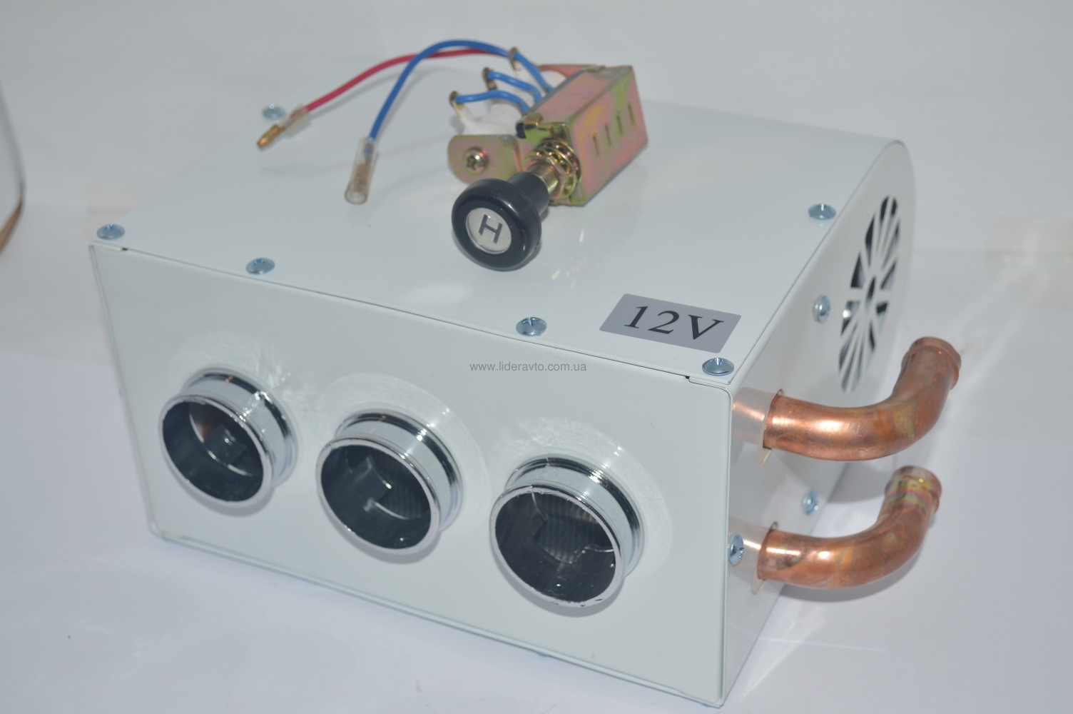 Обігрівач салону автобусів та мікроавтобусів 12в 3 сопла