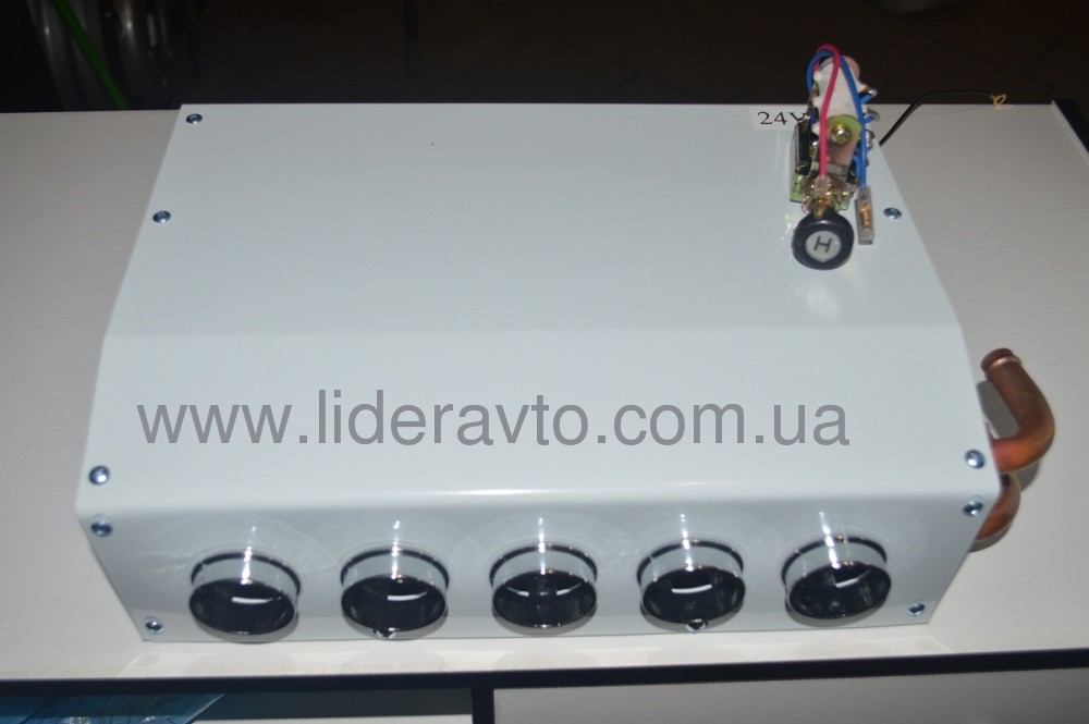 Обігрівач (пічка) салону Богдан, Еталон, 24V 5 сопел