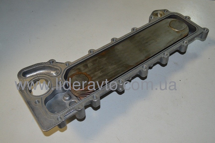 Крышка теплообменника ISUZU 4HG1/4HG1-T БОГДАН А-091, А-092в сборе с радиатором 8973852006 