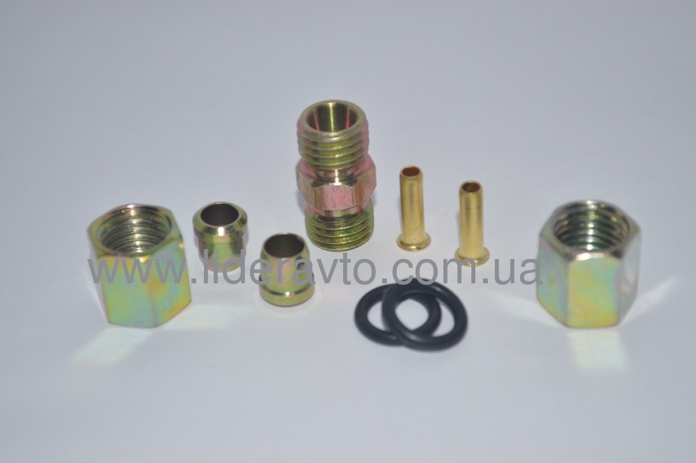 З'єднувач (рятівник) трубки ПВХ розбірний 6х6