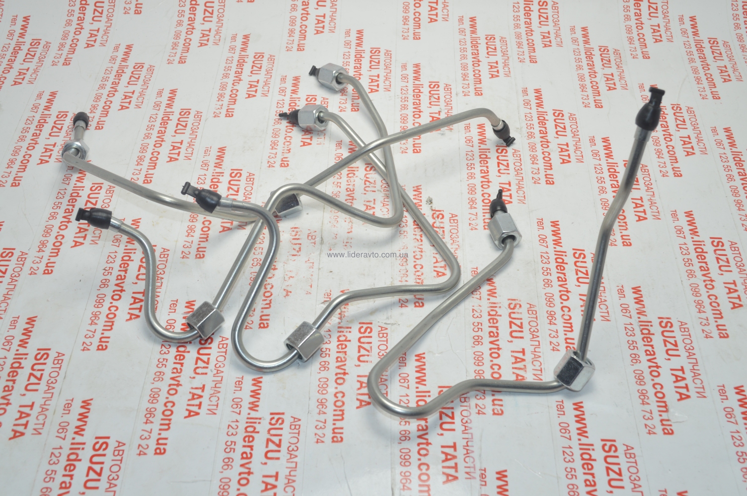 Трубки ТНВД Богдан А-092, ISUZU 4HG1-Т,(к-т 4 шт.) Е-2  Турция 897209494, 897209493, 897209496, 897209495