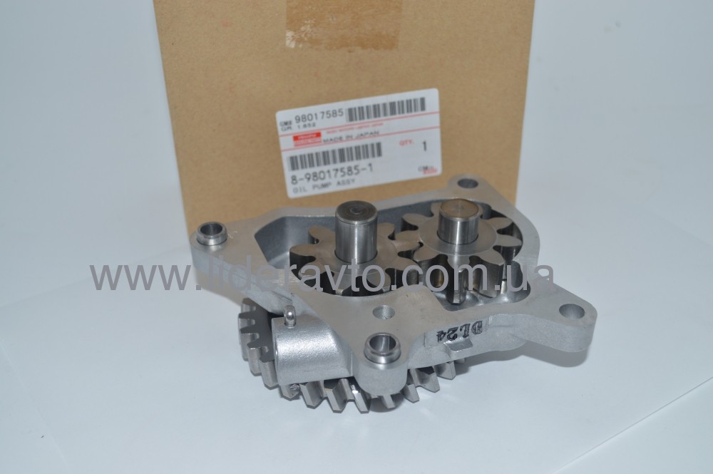 Насос масляный  ISUZU 4HG1/4HG1-T, БОГДАН, ATAMAN оригинал Япония 8980175851
