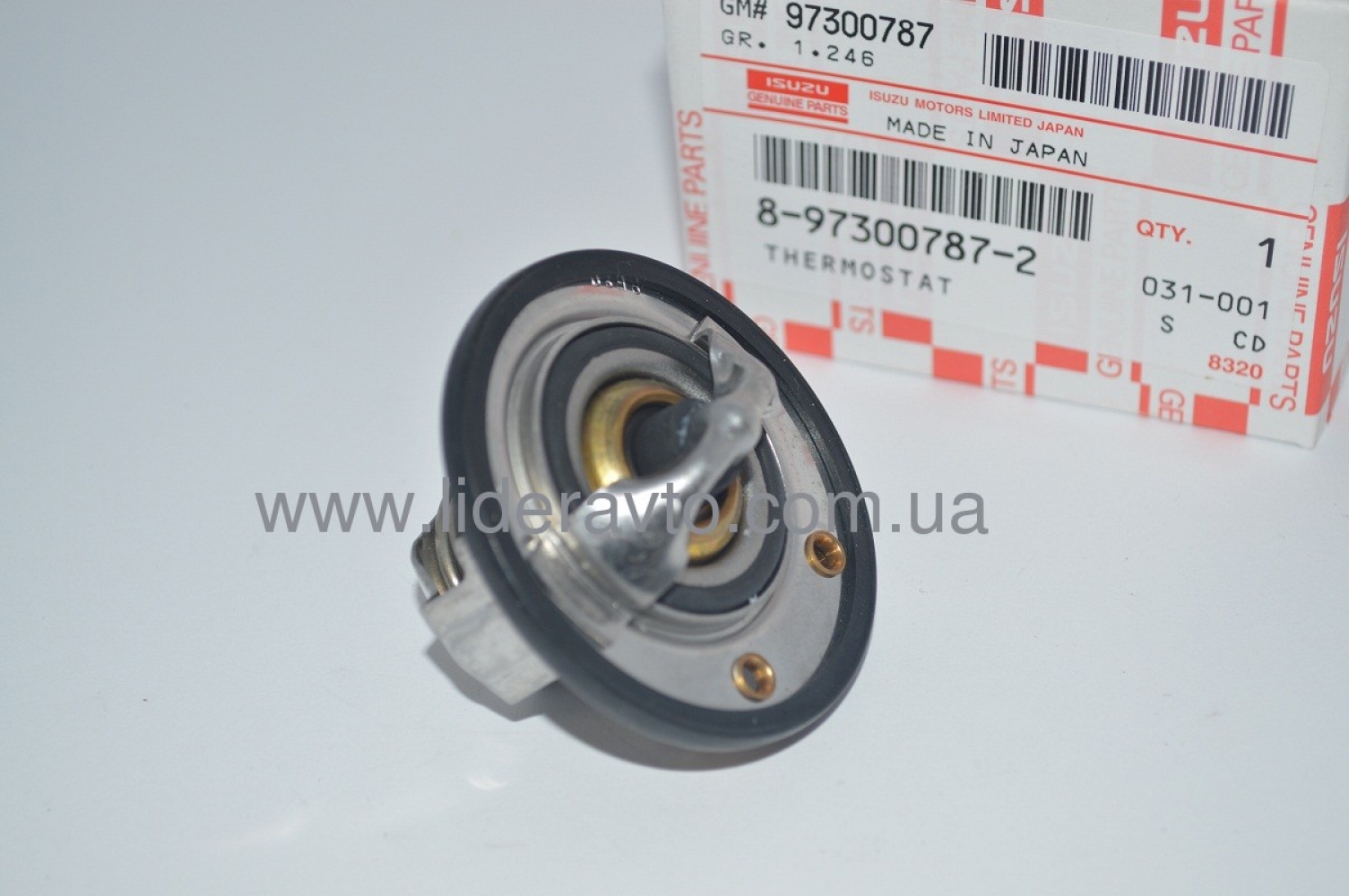 Термостат Isuzu 4HG1-T/4НЕ1/ 4HG1 /4НК1 Богдан АТАМАН Оригінал (85°С) 8973007873