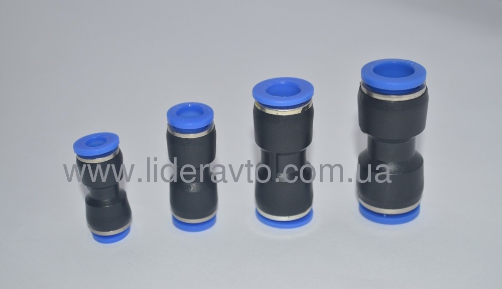 Соединитель (спасатель) трубки ПВХ 8х8