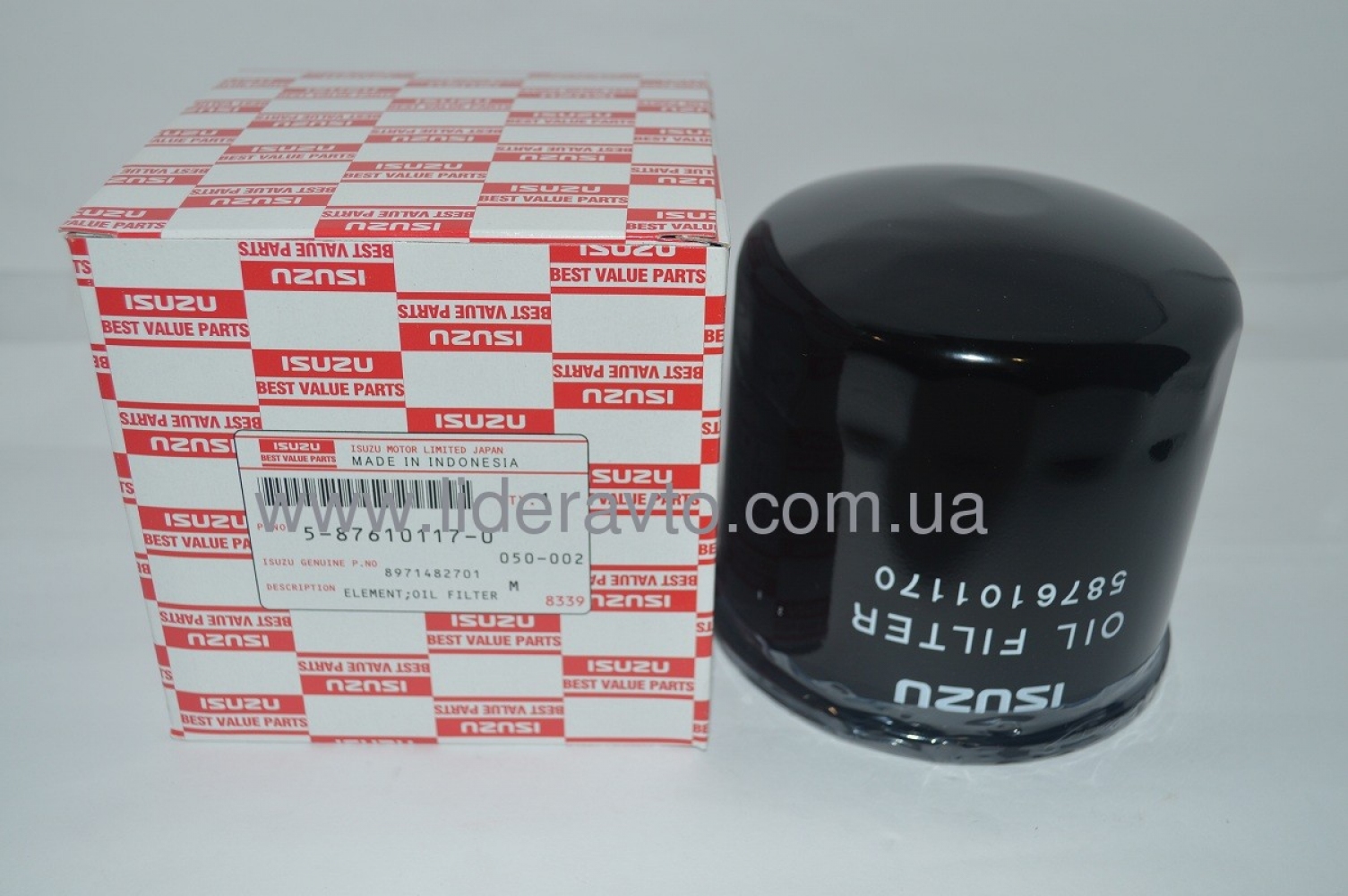 Фільтр масляний Богдан А-091/ А-092, Е-3 ISUZU NQR 4HG1/4HG1-T/4HK1 8971482701