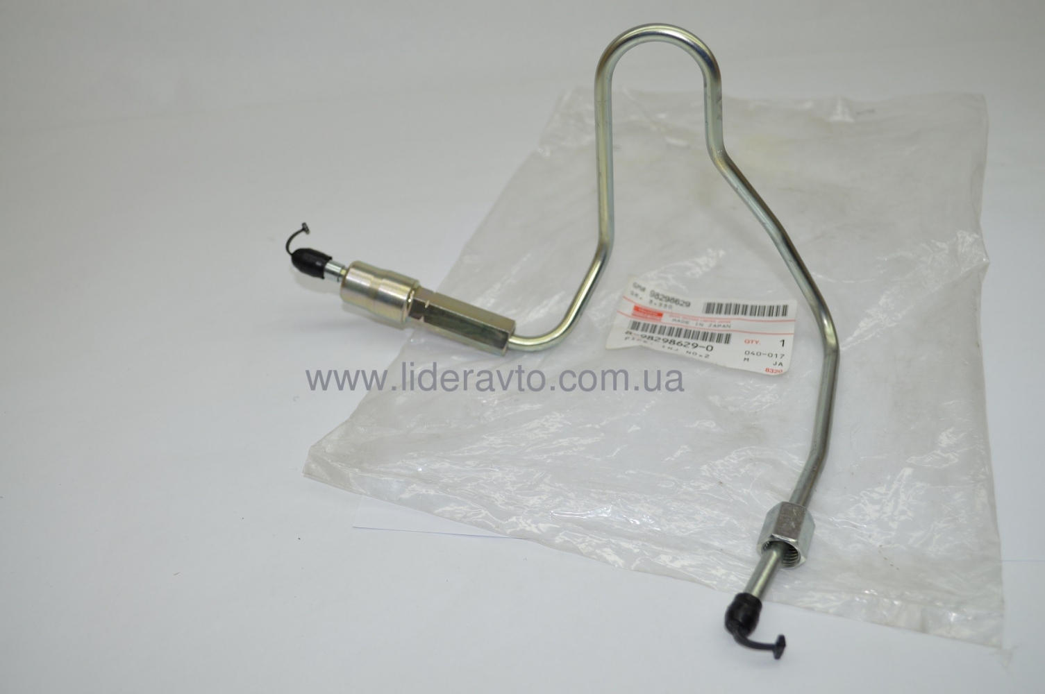 Трубка паливна до форсунки ISUZU 4НК1 БОГДАН АТАМАН Євро-4 №2 оригінал 8982986290