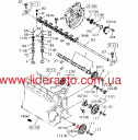  Втулка шестерни ГРМ ISUZU 4HG1/4HG1-T/4HE1T/4HK1 БОГДАН АТАМАН 1125280060