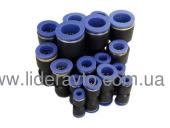 Соединитель (спасатель) трубки ПВХ 10х10