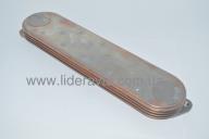 Радіатор теплообмінника Богдан А-091/А-092 Isuzu масляний 4HG1/4HG1-T 8973341011