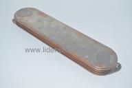 Радиатор теплообменника  Isuzu масляный 4HG1/4HG1-T Богдан А-091/А-092 АТАМАН 8973341011