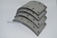 Накладка гальмівної колодки Богдан А-091, А-092, Isuzu 12мм (к-т ). Україна