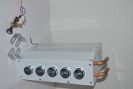 Отопитель (печка ) салона дополнительный 12в 5 выходов.